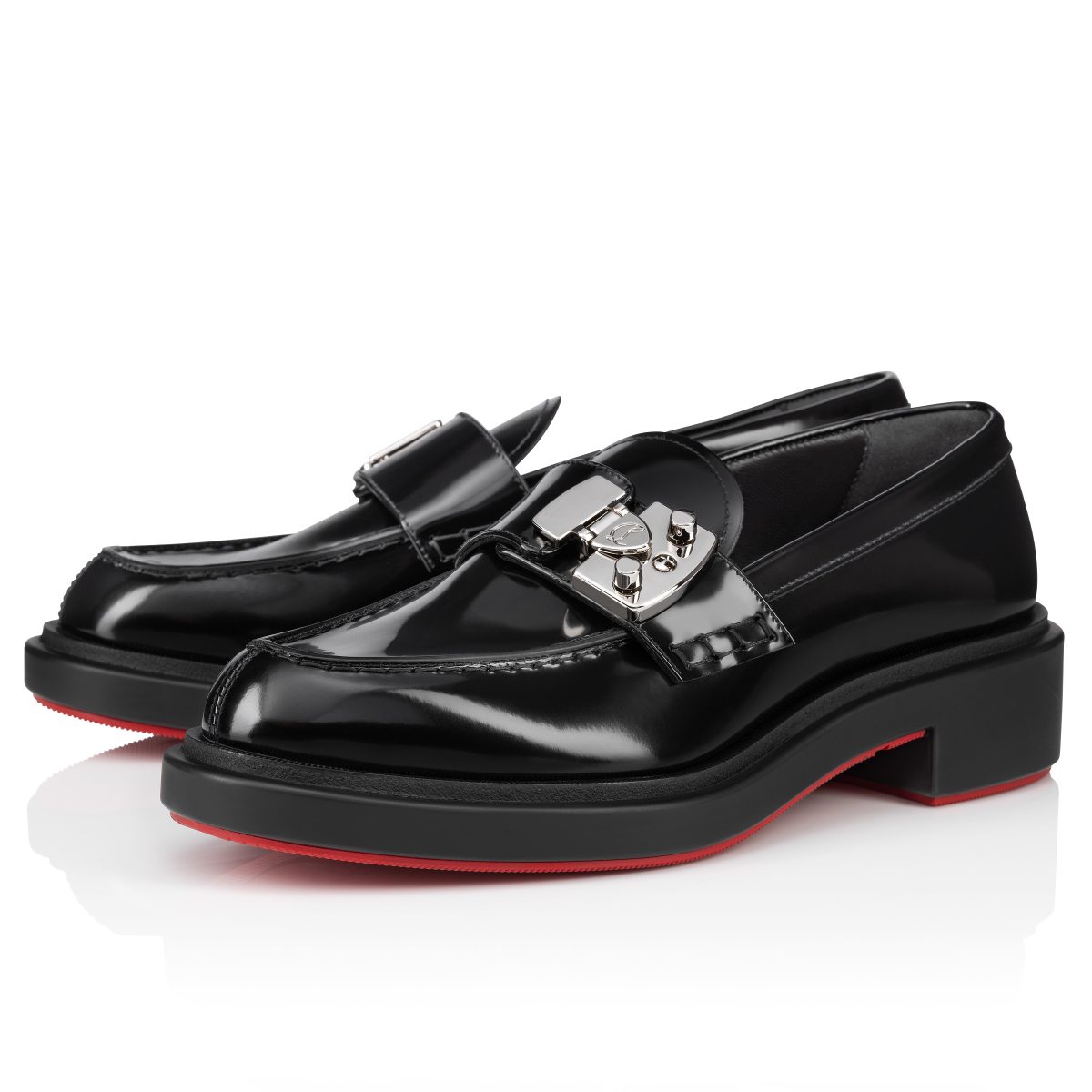 Christian Louboutin Boutique | Christian Louboutin urban moc lock – 1250276bk01 Scarpe con Tacco Eleganti