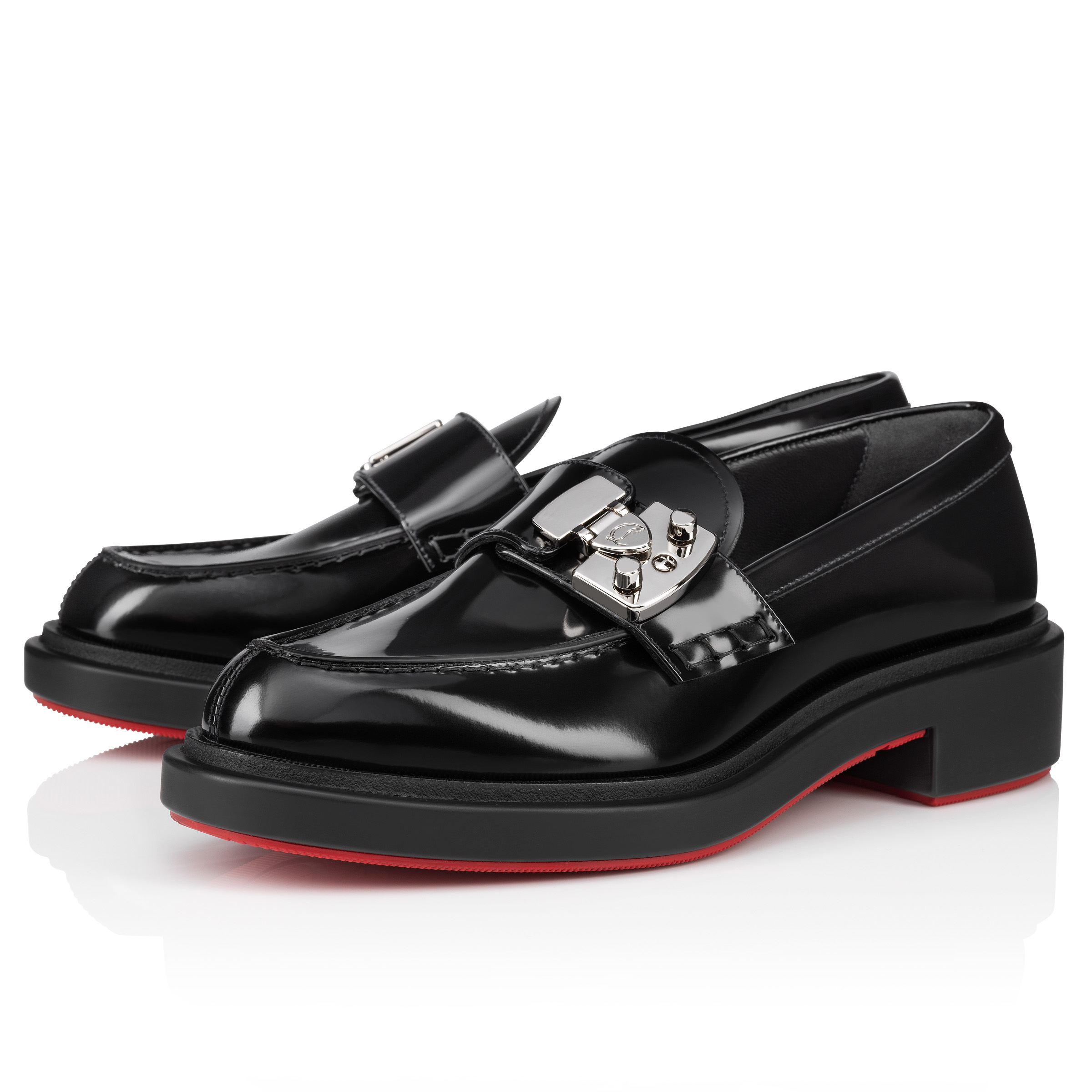 Christian Louboutin Boutique | Christian Louboutin urban moc lock – 1250276bk01 Scarpe con Tacco Eleganti