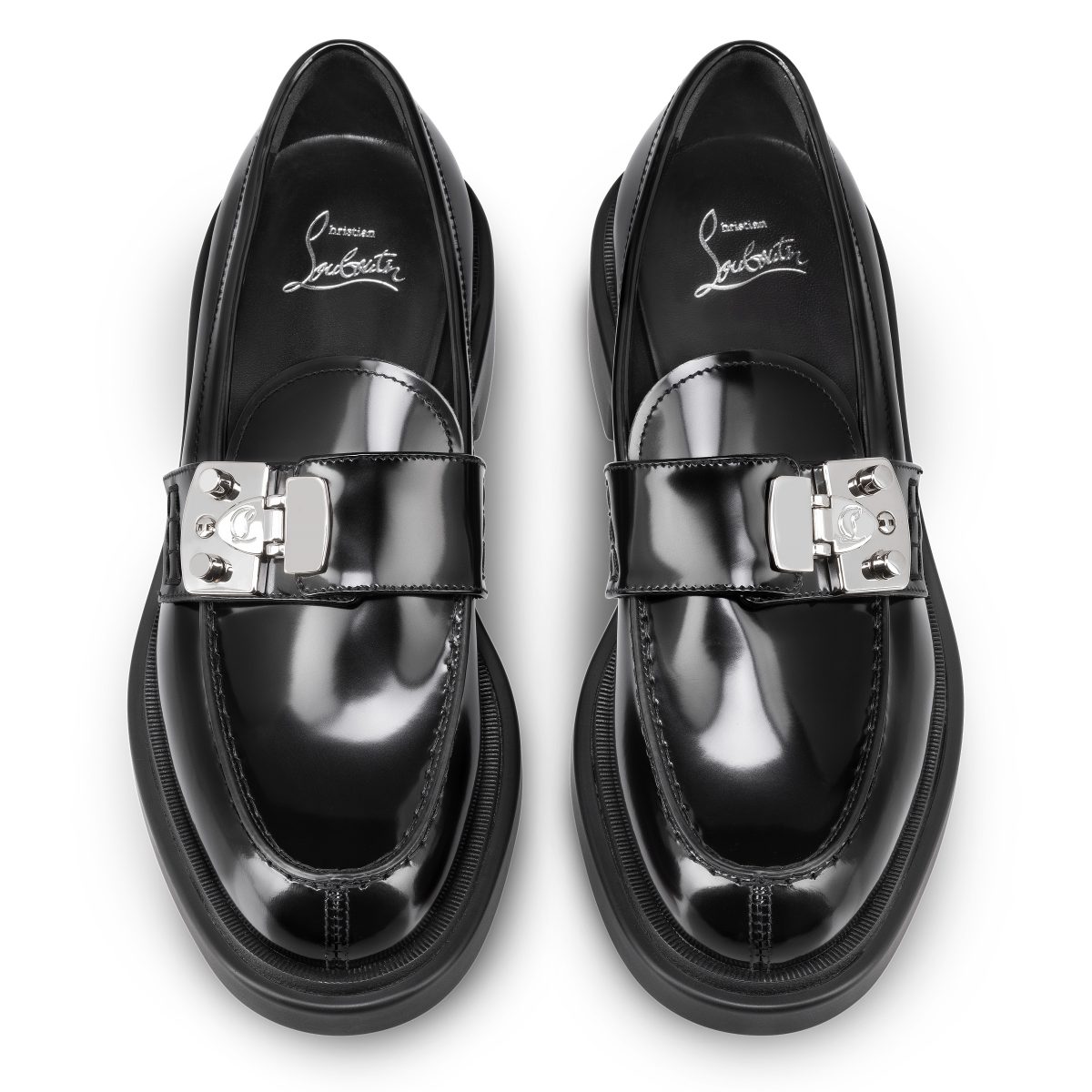 Christian Louboutin Boutique | Christian Louboutin urban moc lock – 1250276bk01 Scarpe con Tacco Eleganti